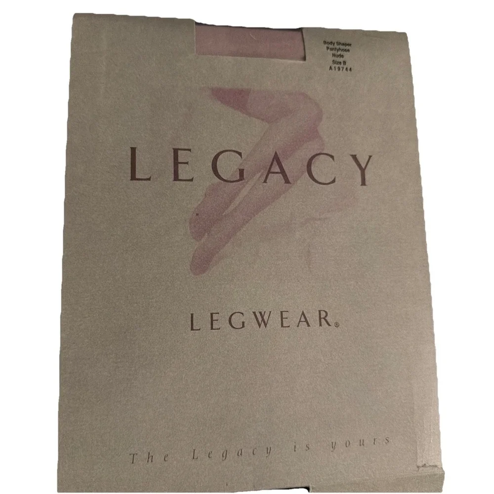 Legacy Legwear Pantyhose QVC‎ Size B Color Nude A19744 New Enhanced Shaping Fit